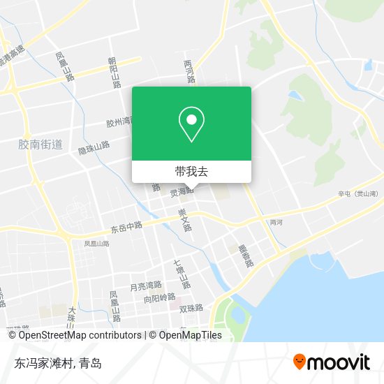 东冯家滩村地图
