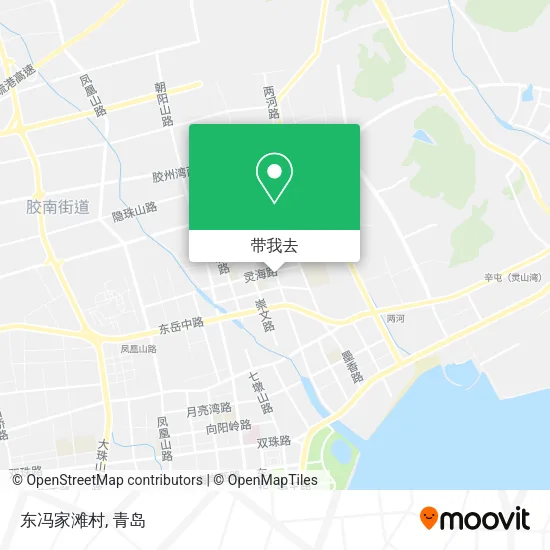 东冯家滩村地图