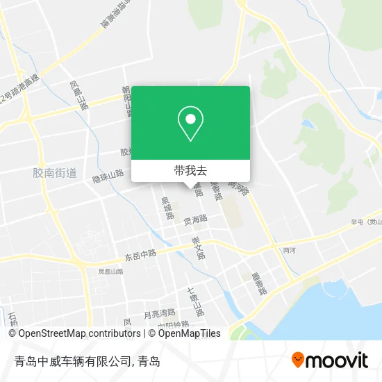 青岛中威车辆有限公司地图