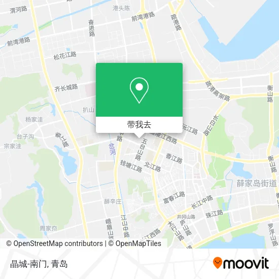 晶城-南门地图