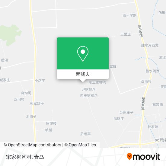 宋家柳沟村地图