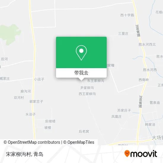 宋家柳沟村地图