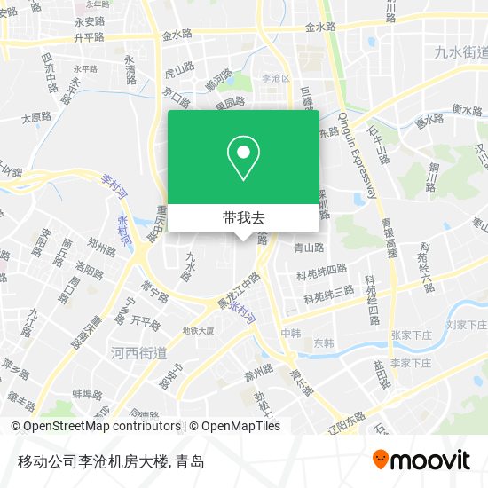 移动公司李沧机房大楼地图