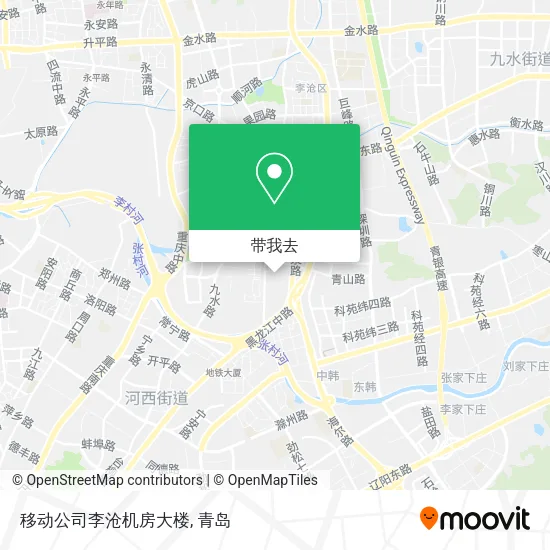 移动公司李沧机房大楼地图