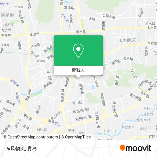 东风物流地图