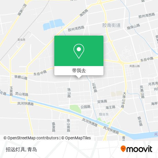 招远灯具地图