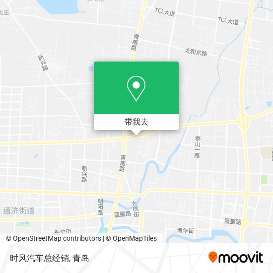 时风汽车总经销地图