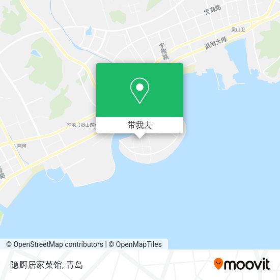 隐厨居家菜馆地图
