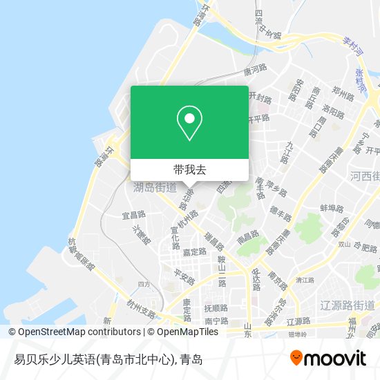 易贝乐少儿英语(青岛市北中心)地图