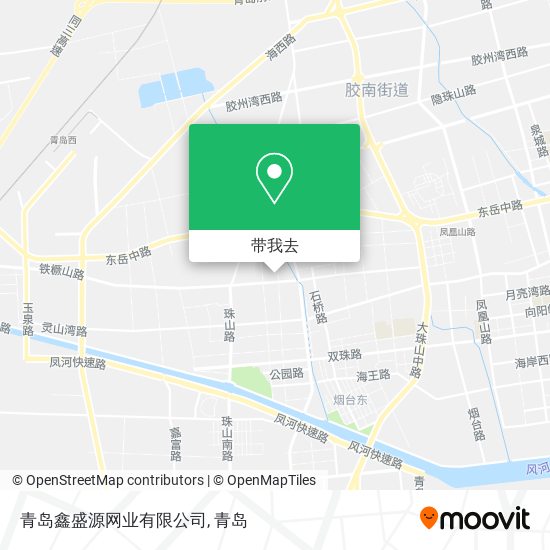 青岛鑫盛源网业有限公司地图