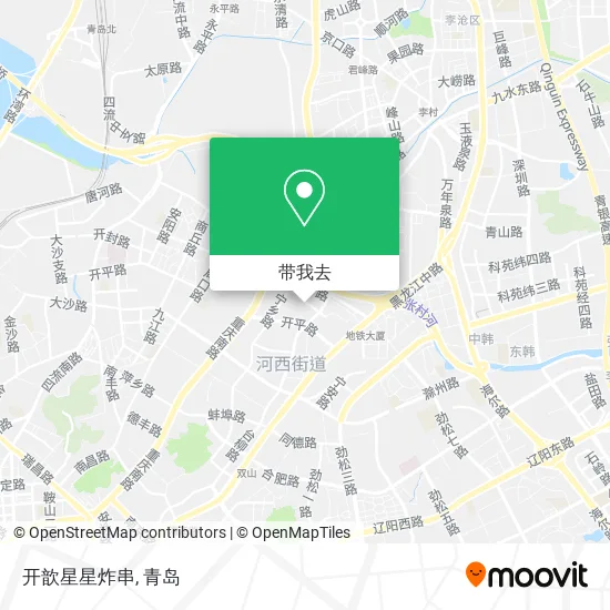开歆星星炸串地图