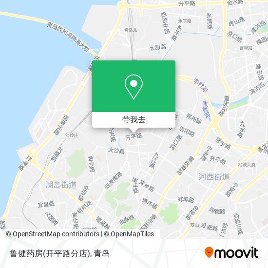 鲁健药房(开平路分店)地图
