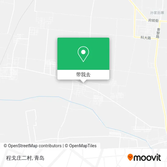 程戈庄二村地图