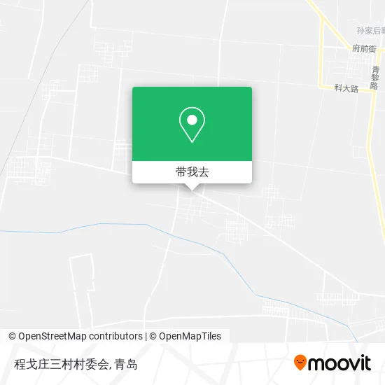 程戈庄三村村委会地图