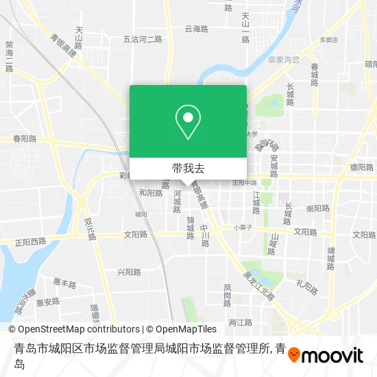 青岛市城阳区市场监督管理局城阳市场监督管理所地图
