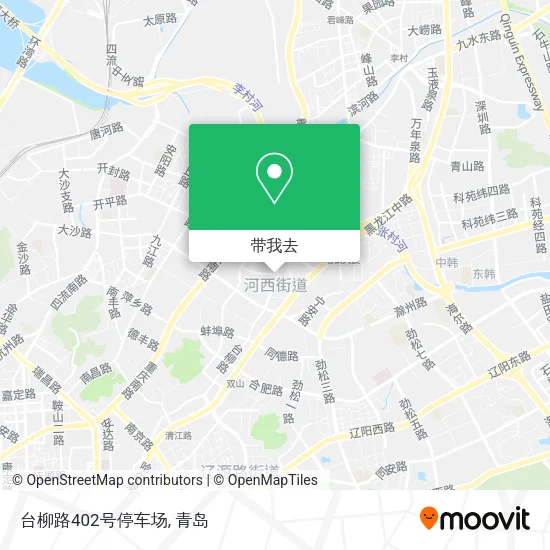 台柳路402号停车场地图