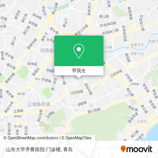 山东大学齐鲁医院-门诊楼地图