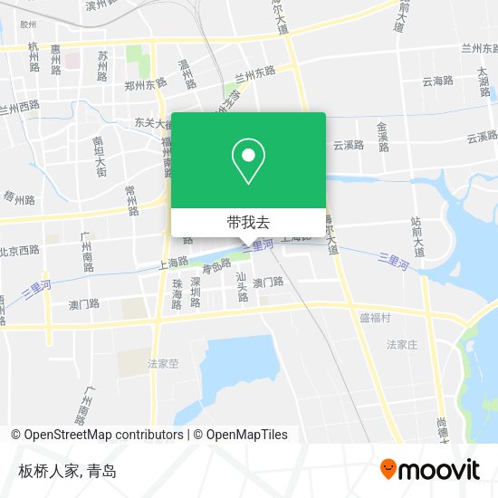 板桥人家地图