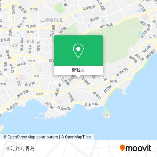长汀路1地图