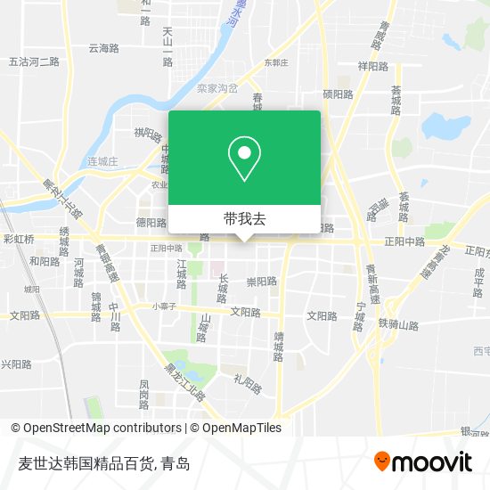 麦世达韩国精品百货地图