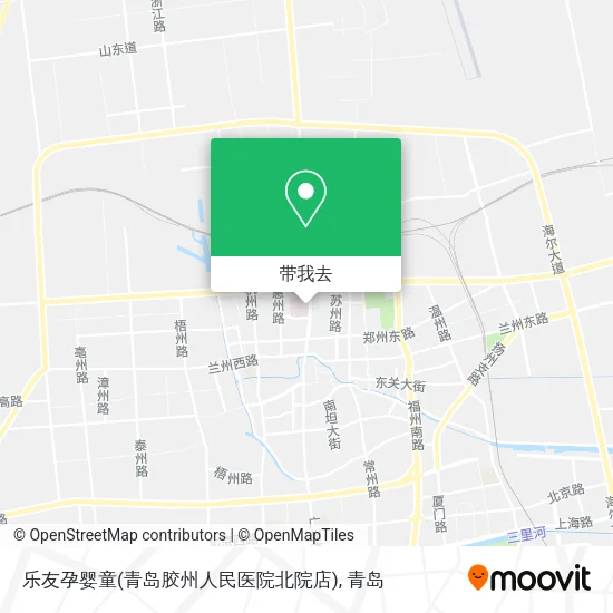 乐友孕婴童(青岛胶州人民医院北院店)地图
