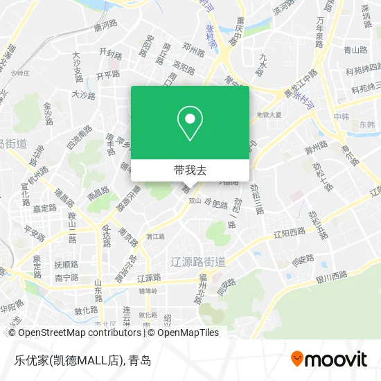乐优家(凯德MALL店)地图