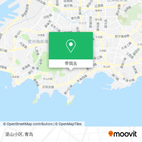 湛山小区地图