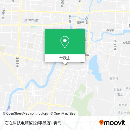石在科技电脑监控(即墨店)地图