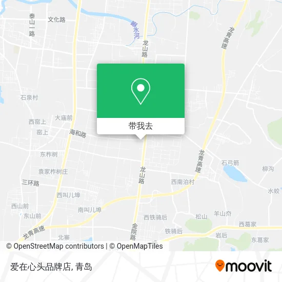 爱在心头品牌店地图