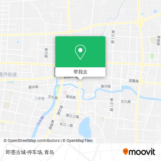 即墨古城-停车场地图