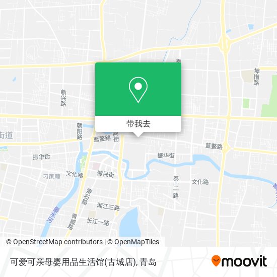 可爱可亲母婴用品生活馆(古城店)地图