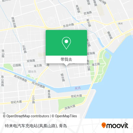 特来电汽车充电站(凤凰山路)地图