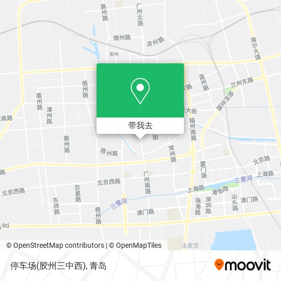 停车场(胶州三中西)地图