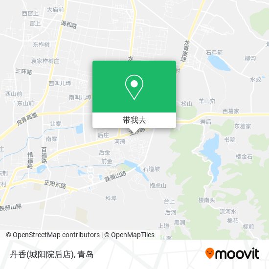 丹香(城阳院后店)地图
