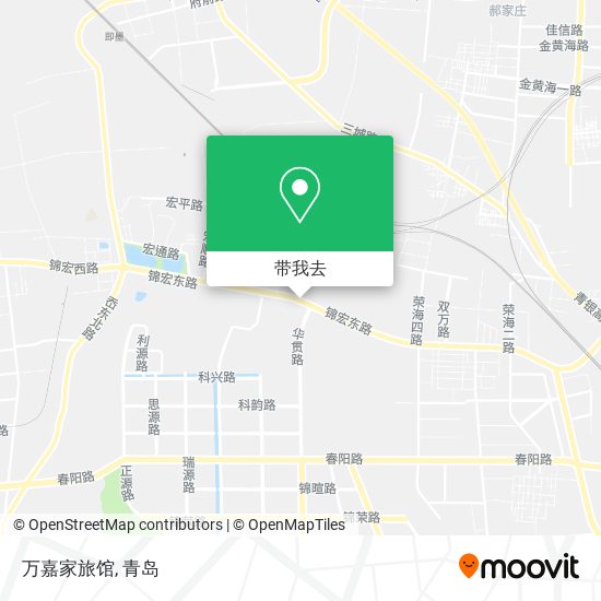 万嘉家旅馆地图
