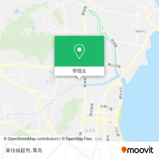 家佳福超市地图