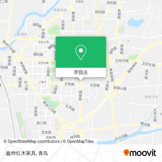 鑫烨红木家具地图