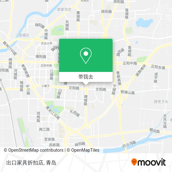 出口家具折扣店地图