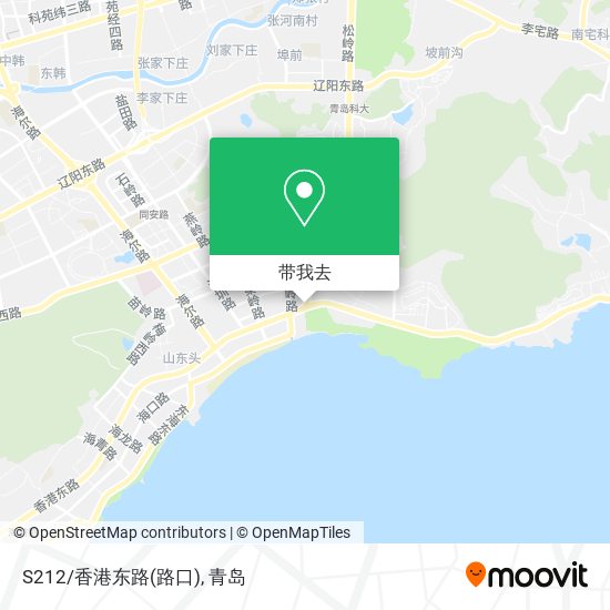 S212/香港东路(路口)地图