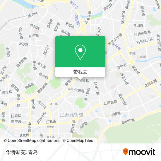 华侨新苑地图