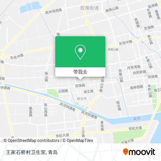 王家石桥村卫生室地图