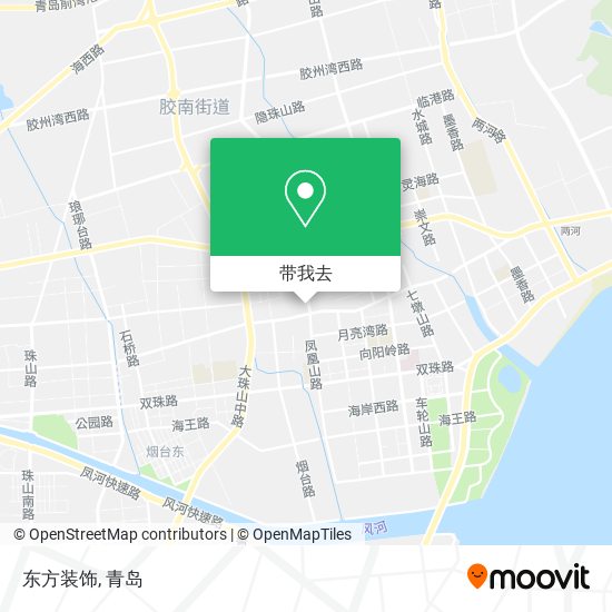 东方装饰地图