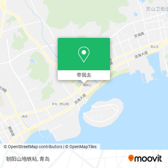 朝阳山地铁站地图