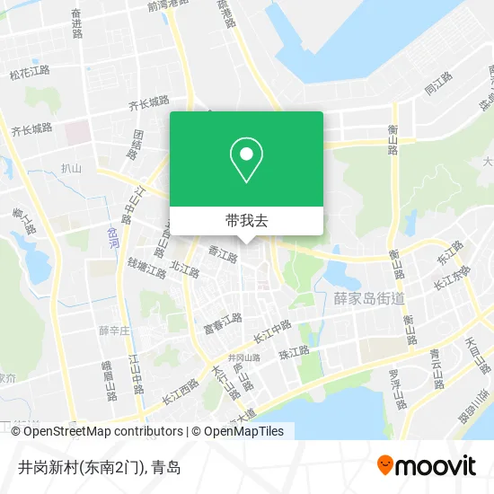 井岗新村(东南2门)地图