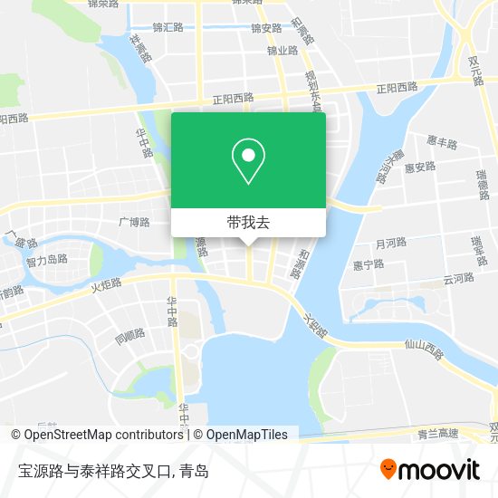宝源路与泰祥路交叉口地图