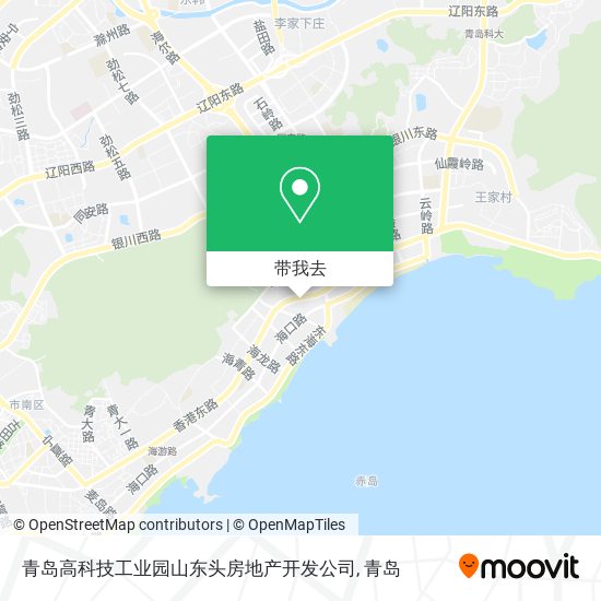 青岛高科技工业园山东头房地产开发公司地图