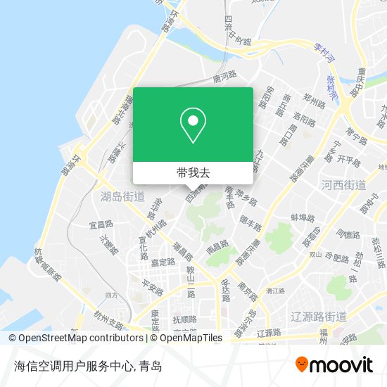 海信空调用户服务中心地图
