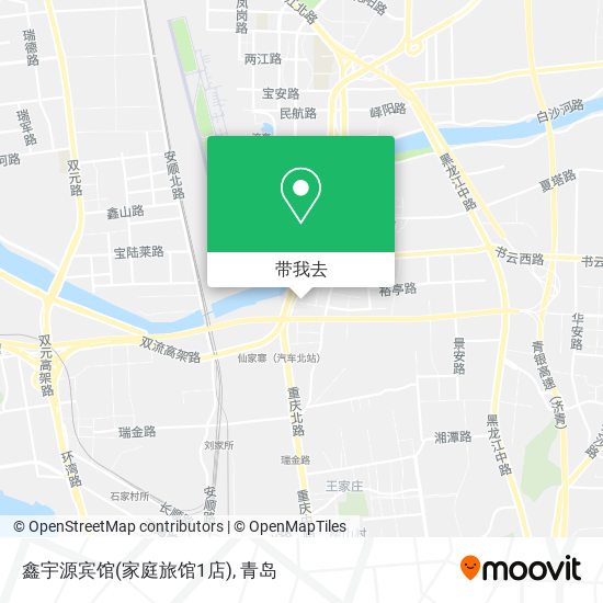 鑫宇源宾馆(家庭旅馆1店)地图