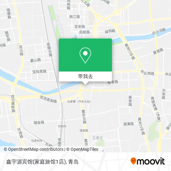 鑫宇源宾馆(家庭旅馆1店)地图