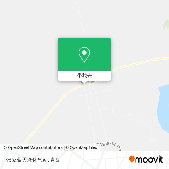 张应蓝天液化气站地图